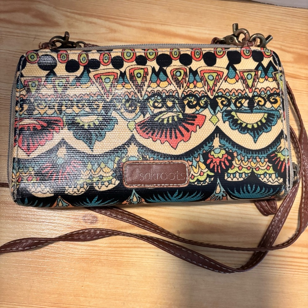 Sakroots Multicolor Patterned Wallet - Picture 2 of 7